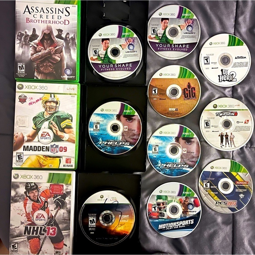XBOX 360 Games (13) SOLD AS BUNDLE ONLY